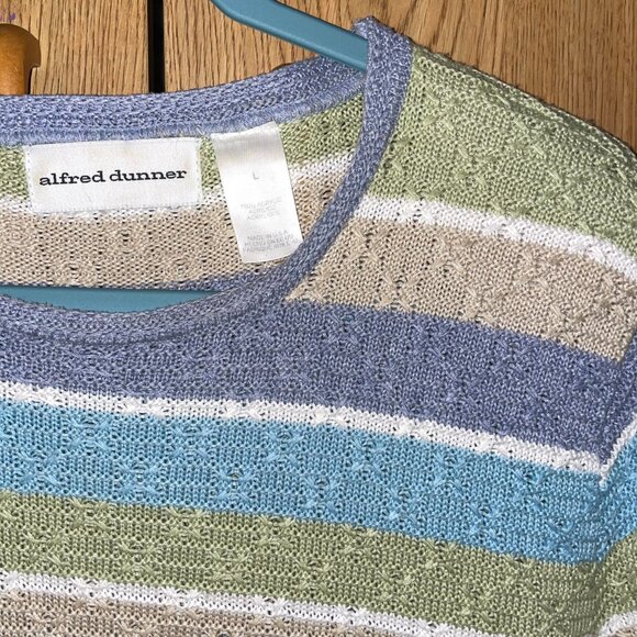 alfred dunner short sleeve knit top - Picture 2 of 7